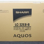 SHARP 液晶テレビ AQUOS　LC-32E8-Bで買取のお客様