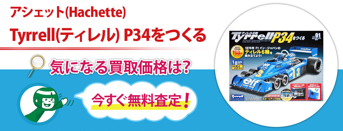 Tyrrell(ティレル) P34をつくる買取キャンペーン