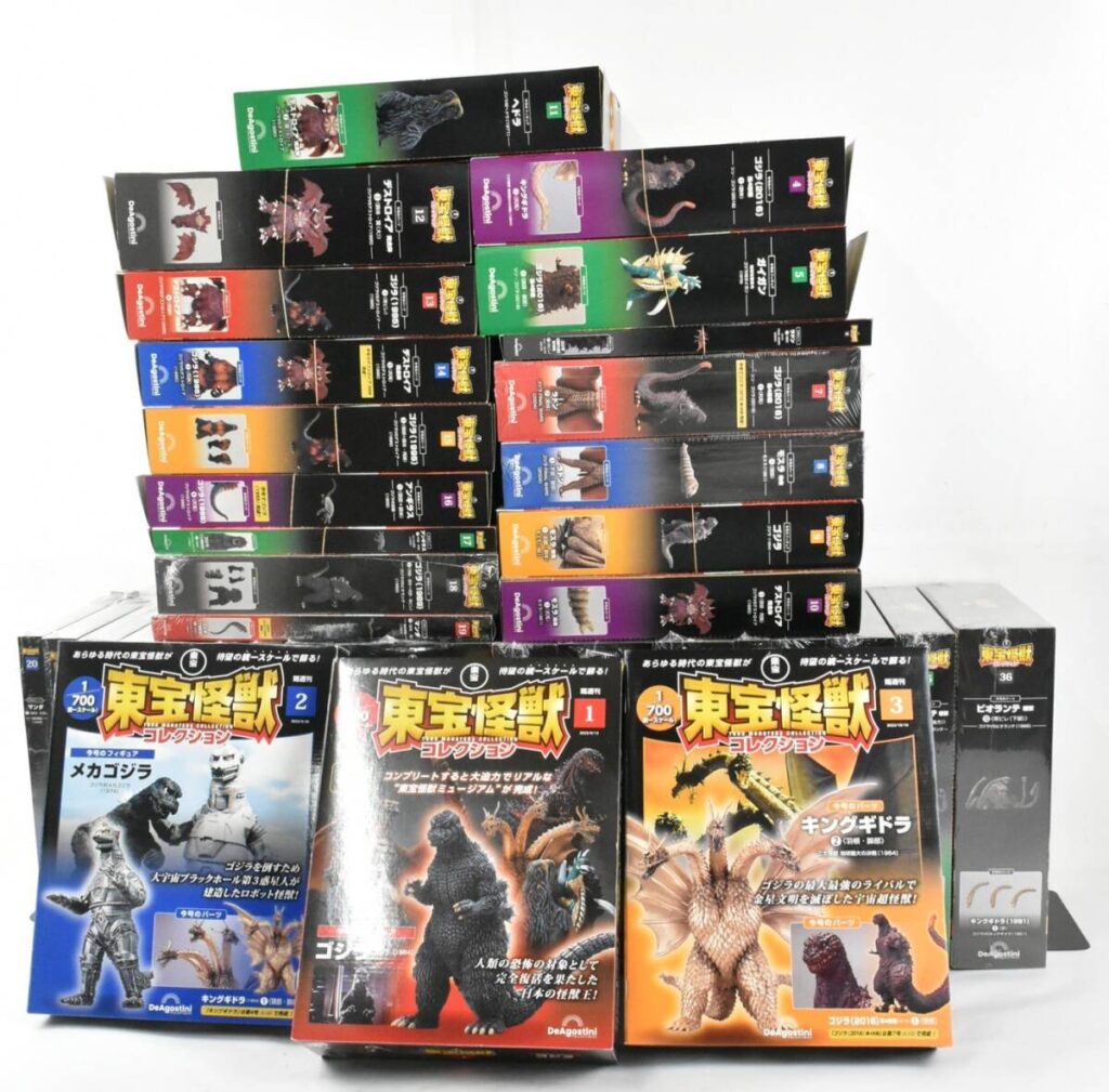 デアゴスティーニ　東宝怪獣コレクション1〜36巻　まとめ売り デアゴスティーニ 東宝怪獣コレクション1〜36巻 まとめ売り 東宝