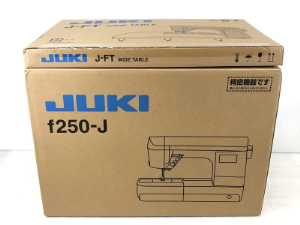 未使用 f250-J JUKI コンピューターミシン ワイドテーブル付 21,000円